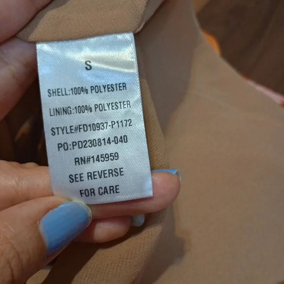 Dress forum celestial print v-neck satin midi dress hippie boho - Picture 7 of 11